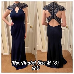 Navy Evening Gown